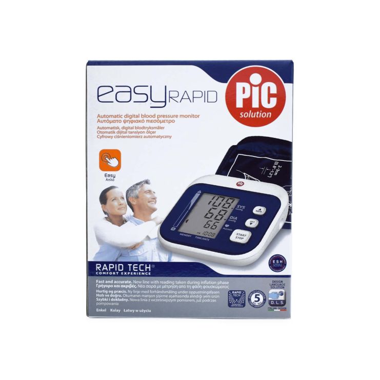 Pic Solution Easy Rapid Ψηφιακό Πιεσόμετρο Μπράτσου 1 τμχ