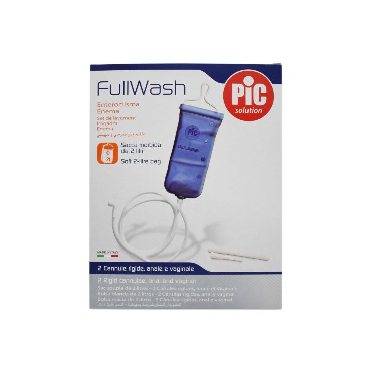 Pic FullWash Enteroclisma Enema with Soft Bag Capacity 2L