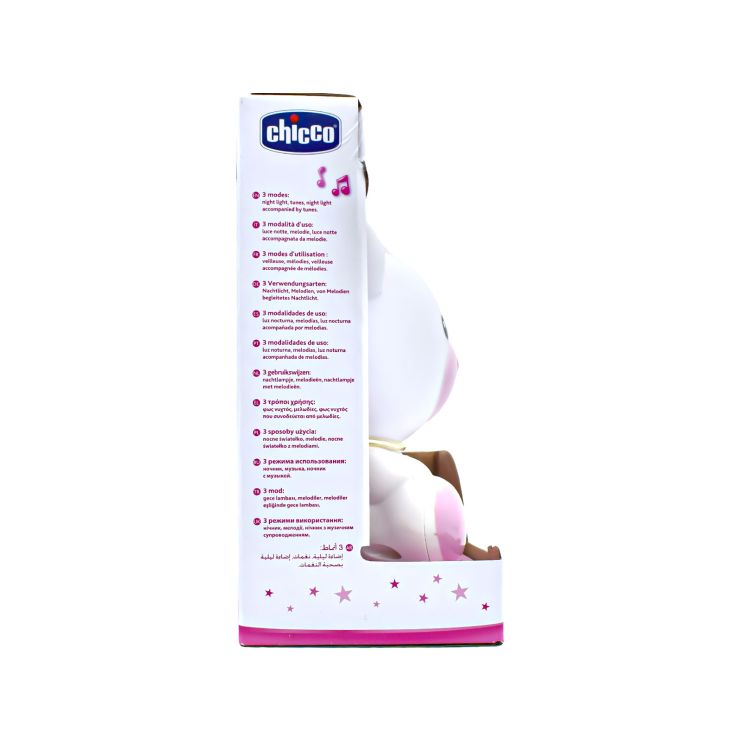 Chicco First Dreams Dreamlight with Music Little Bear Pink