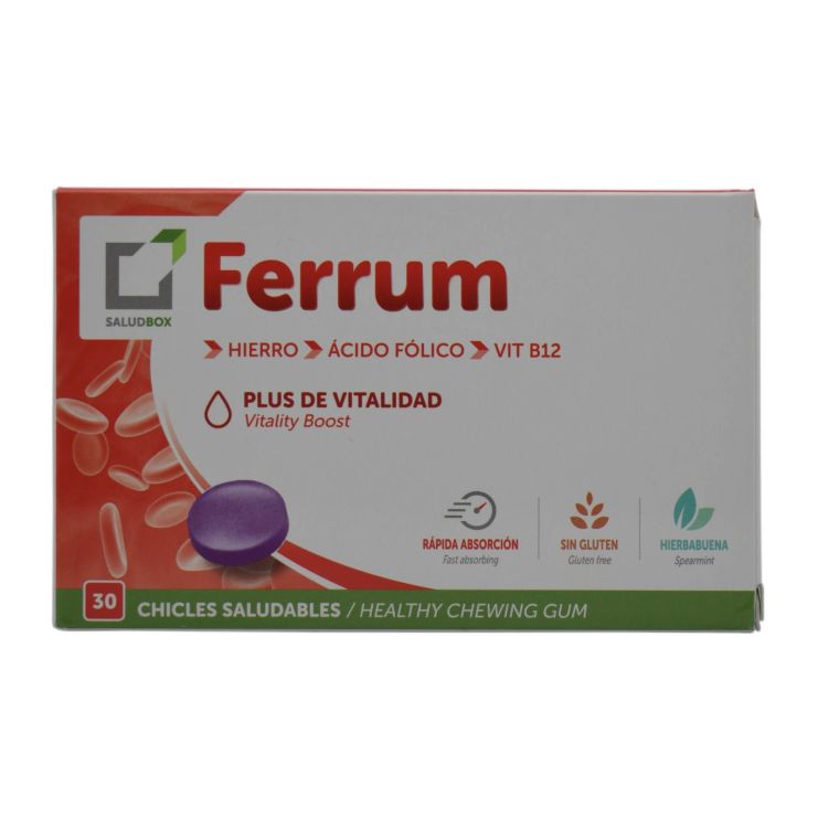 Saludbox Ferrum 30 Μασώμενες Ταμπλέτες