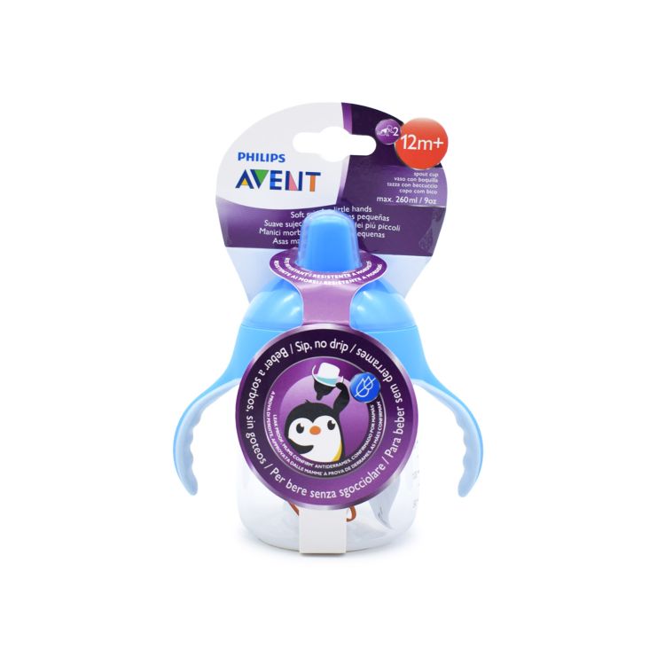 Philips Avent Κύπελλο με Στόμιο 12m+ SCF753/06 Μπλε 260ml