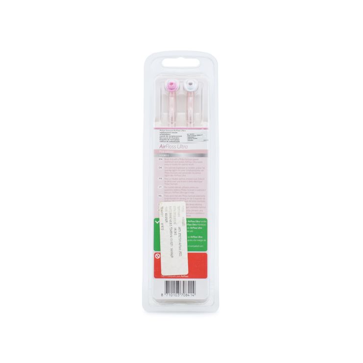 Philips Sonicare AirFloss Ultra Pink Edition Ανταλλακτικές Κεφαλές Flosser HX8032/33 2 τμχ