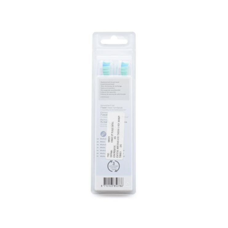 Philips Sonicare C2 Optimal Plaque Defence Ανταλλακτικές Κεφαλές HX9022/10 2 τμχ