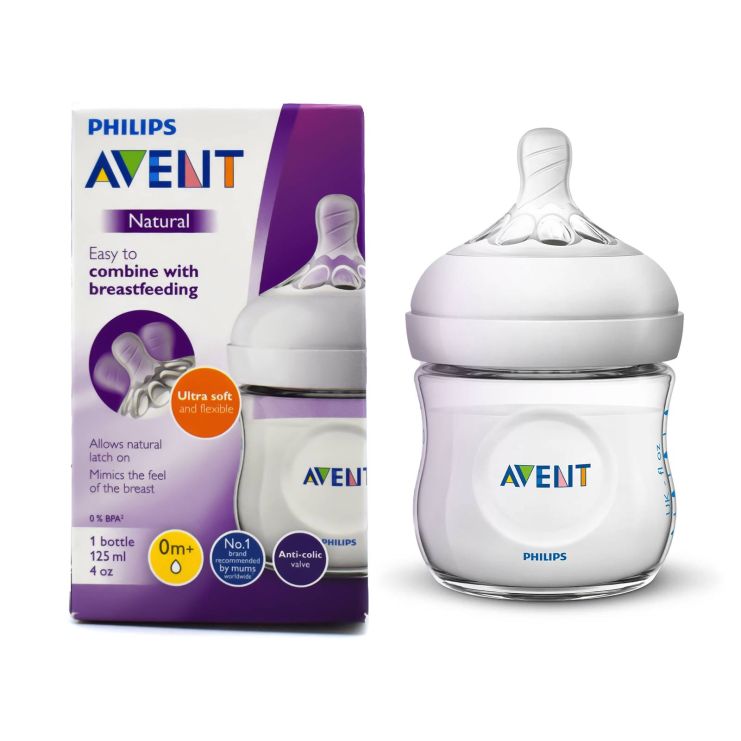 Philips Avent Μπιμπερό Natural 125ml SCF030/17 1 τμχ