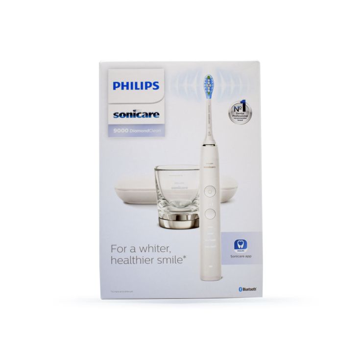 Philips Sonicare DiamondClean 9000 Ηλεκτρική Οδοντόβουρτσα με Χρονομετρητή  White Edition HX9911/27 1 τμχ