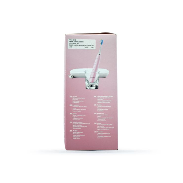 Philips Sonicare DiamondClean 9000 Ηλεκτρική Οδοντόβουρτσα με Χρονομετρητή Pink Edition HX9911/29 1 τμχ