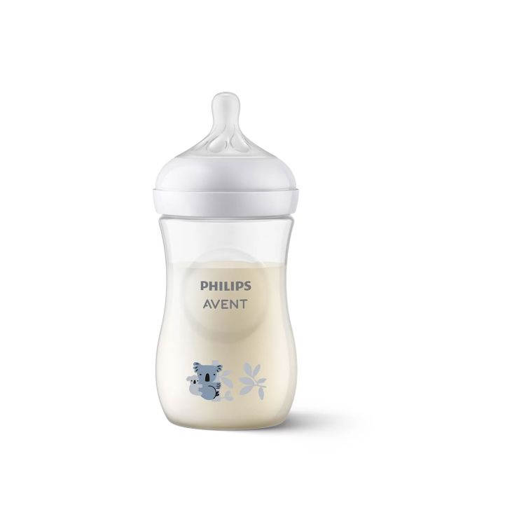 Philips Avent Μπιμπερό Natural Response από 1ο μήνα SCY903/67 Κοάλα 260ml 1 τμχ