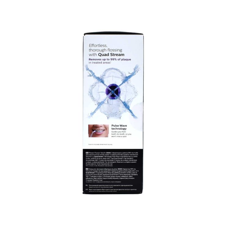Philips Sonicare Cordless Power Flosser 3000 Ηλεκτρικό Οδοντικό Νήμα Μαύρο 1 τμχ