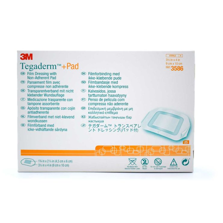 3M Tegaderm + Pad 9cm x 10cm 1 unit