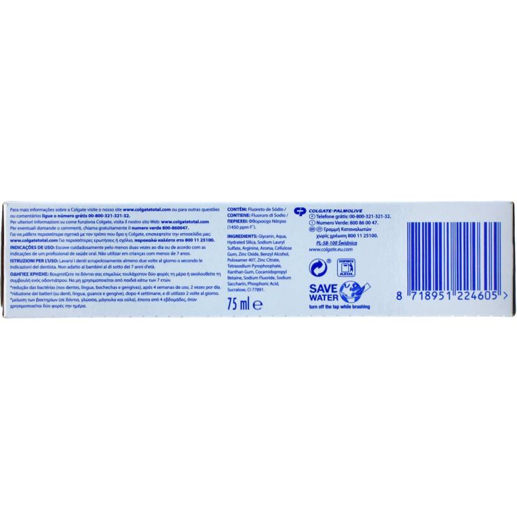 Colgate Total Original Οδοντόκρεμα 75ml