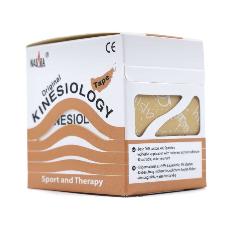 Alfacare Nasara Kinesiology Original Ταινία Κινησιοθεραπείας 5cmx5m Μπεζ