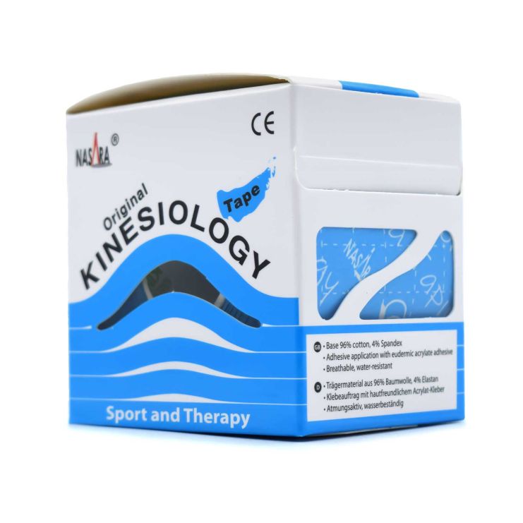 Alfacare Nasara Kinesiology Original Ταινία Κινησιοθεραπείας 5cmx5m Μπλε 