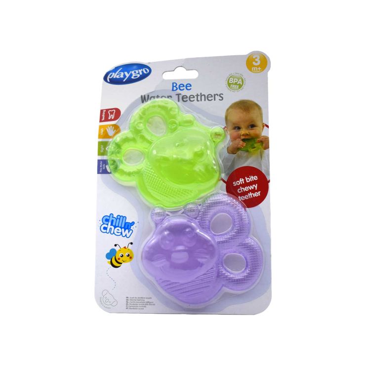 Playgro Bee Water Teethers Μασητικό Οδοντοφυίας με νερό 2 τμχ 10.182.213 